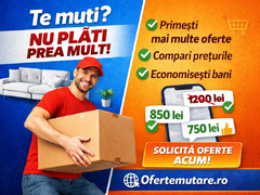 Compara oferte de mutari din toata Romania, 100% gratuit. OferteMutare.ro